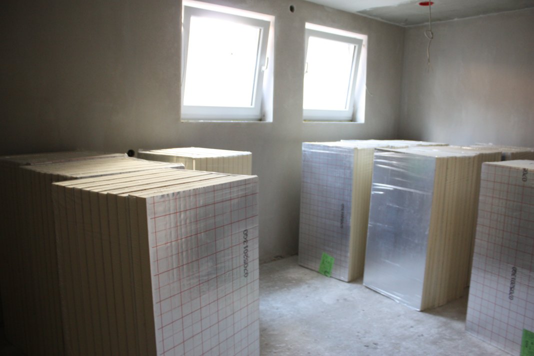 Fußbodenheizung – Material